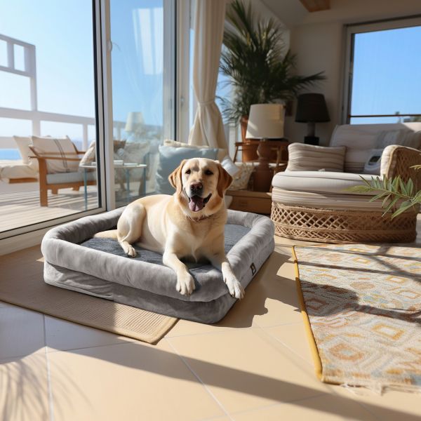 Veehoo Dog Pillow Bed with Removable Washable Cover-User Manual