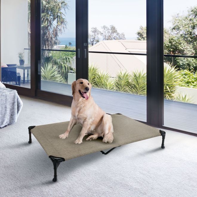Veehoo Cooling Elevated Dog Bed with No-slip Rubber Feet Beds image1
