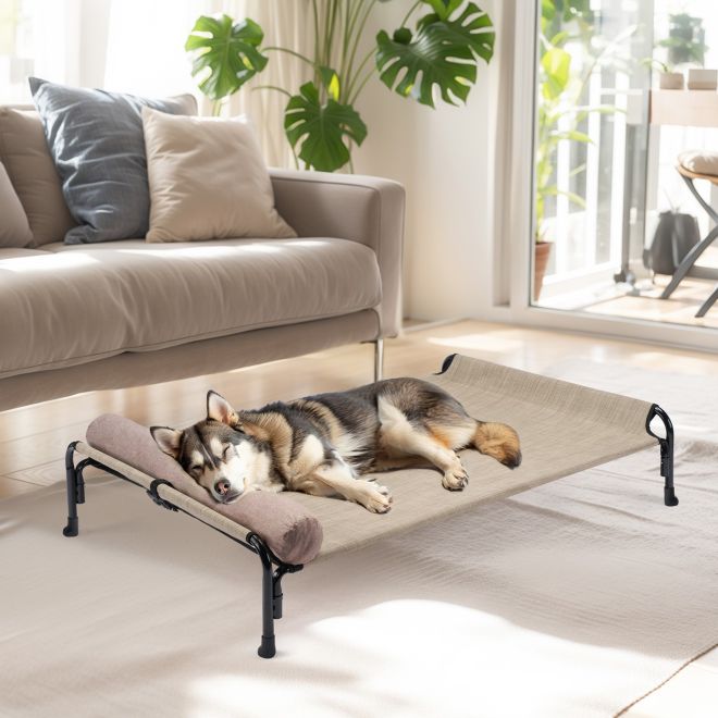 Veehoo Anti-falling Pet Bed with a Pillow Beds image1