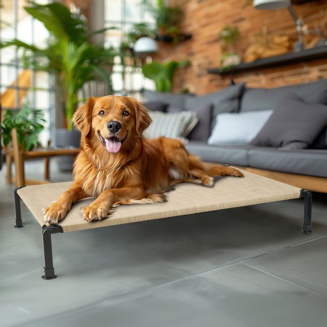 Veehoo Cooling Dog Bed with Washable & Breathable Teslin Mesh Sales image1