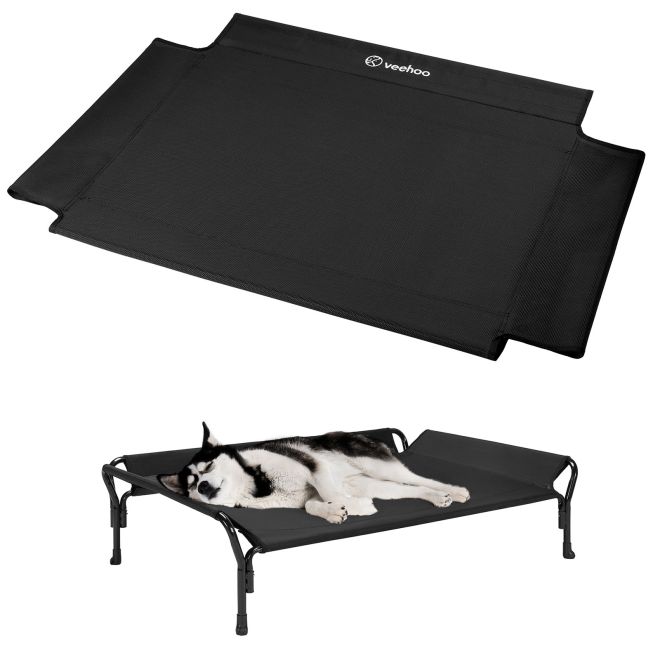 Veehoo Guardrail Elevated Dog Bed Replacement Cover for CWC2307 Replacements image1
