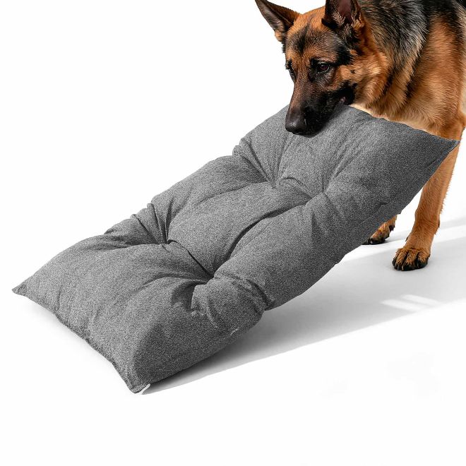 Veehoo Chew Proof Washable Dog Crate Bed Beds image1