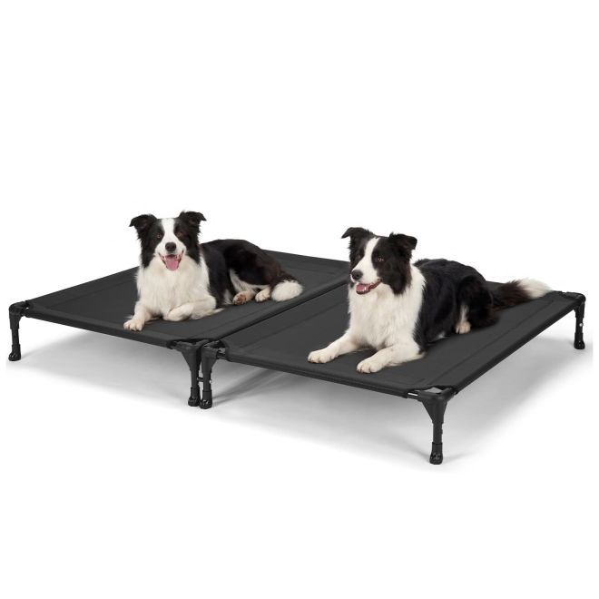 Veehoo Cooling Elevated Dog Bed for Two Dogs Beds image1
