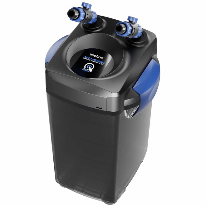 Veehoo Quiet Canister Filter for Aquarium with One-Click Startup New Arrivals image1